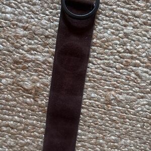 Brown Suede belt size medium